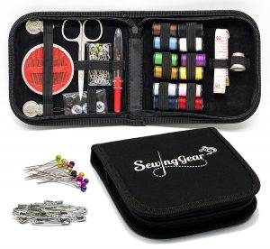 Photo of a ompact Sewing Kit for Home, Travel, Camping & Emergency