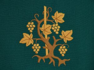 Photograph of a premade embroidery design